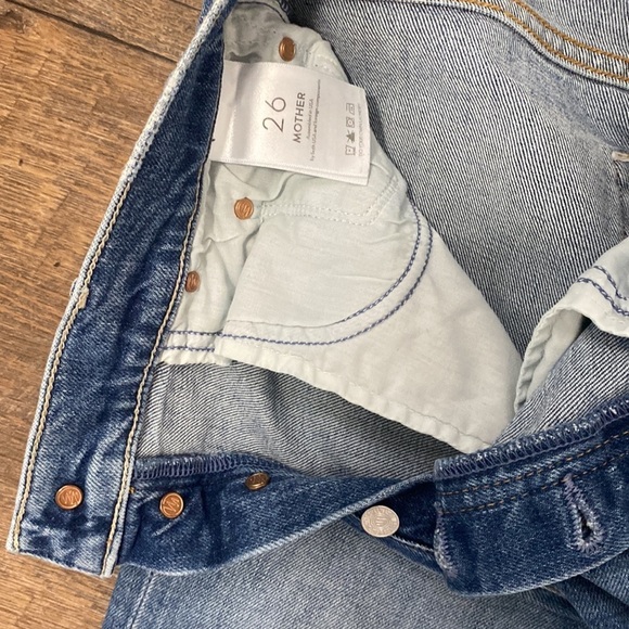 MOTHER SUPERIOR Trickster Ankle High Waisted WASH Crying On Holy Ground 26 - Picture 6 of 13